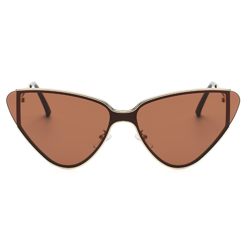 Katzenaugen-Retro-Sonnenbrille für Damen