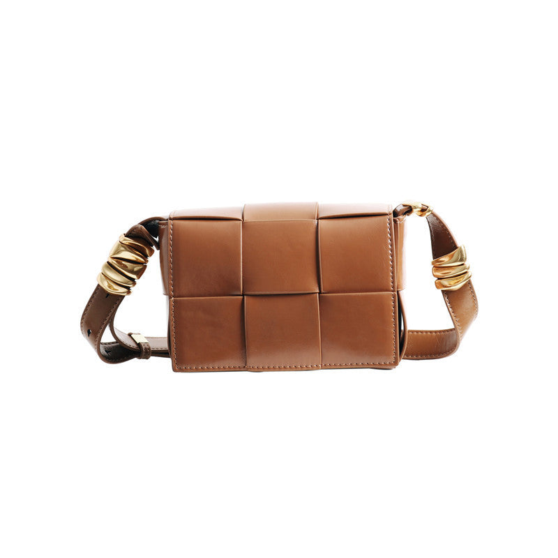 Vielseitige geflochtene Crossbody-Schultertaschen für Damen