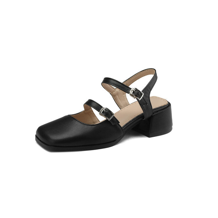 Low Heel Baotou Sandals Female