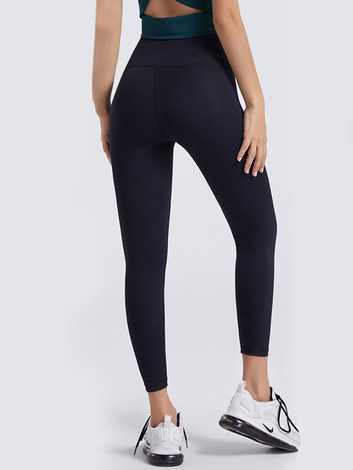 Sport-Leggings mit breitem Bund