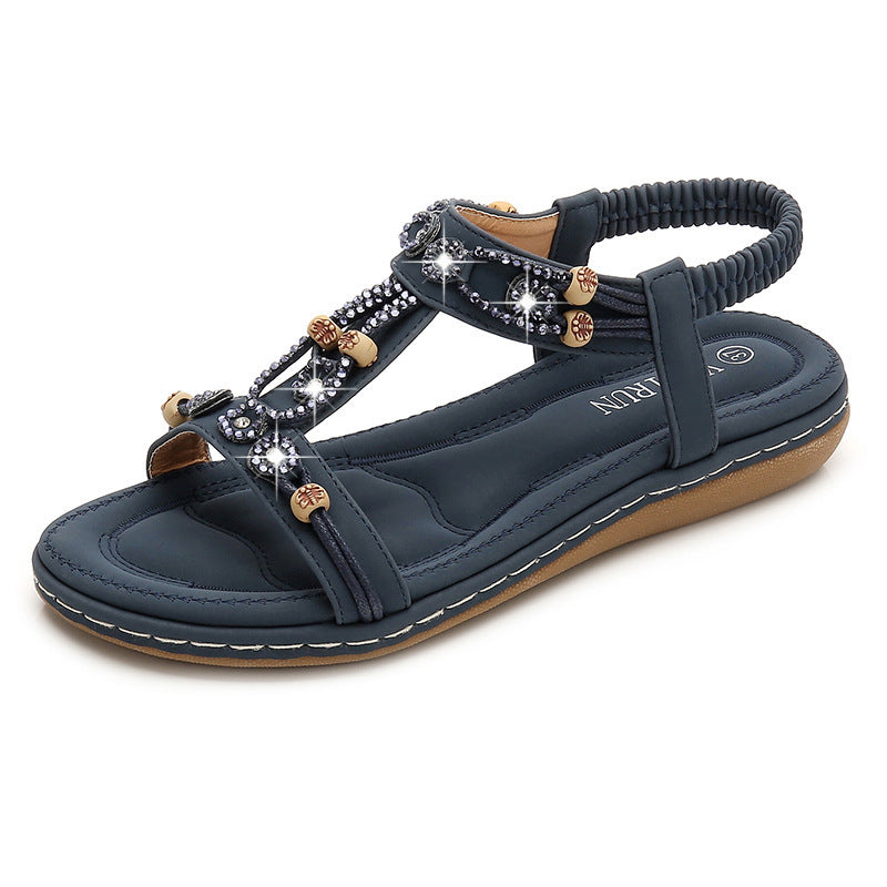 Women's Bohemian Sandals Casual Plus Size Strap