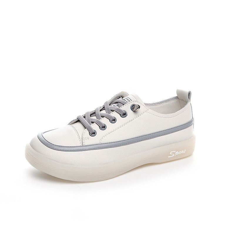 Weiße Schuhe Damenmode Casual Weiche Sohle Schuhe