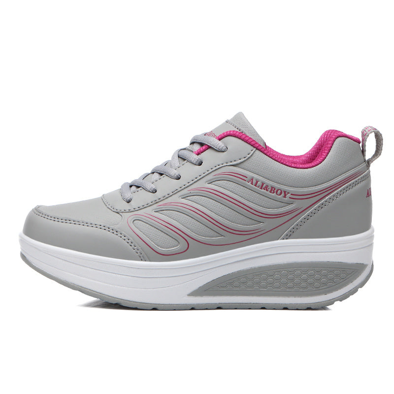 Women's Sports Air Cushion Platform Running Shoes