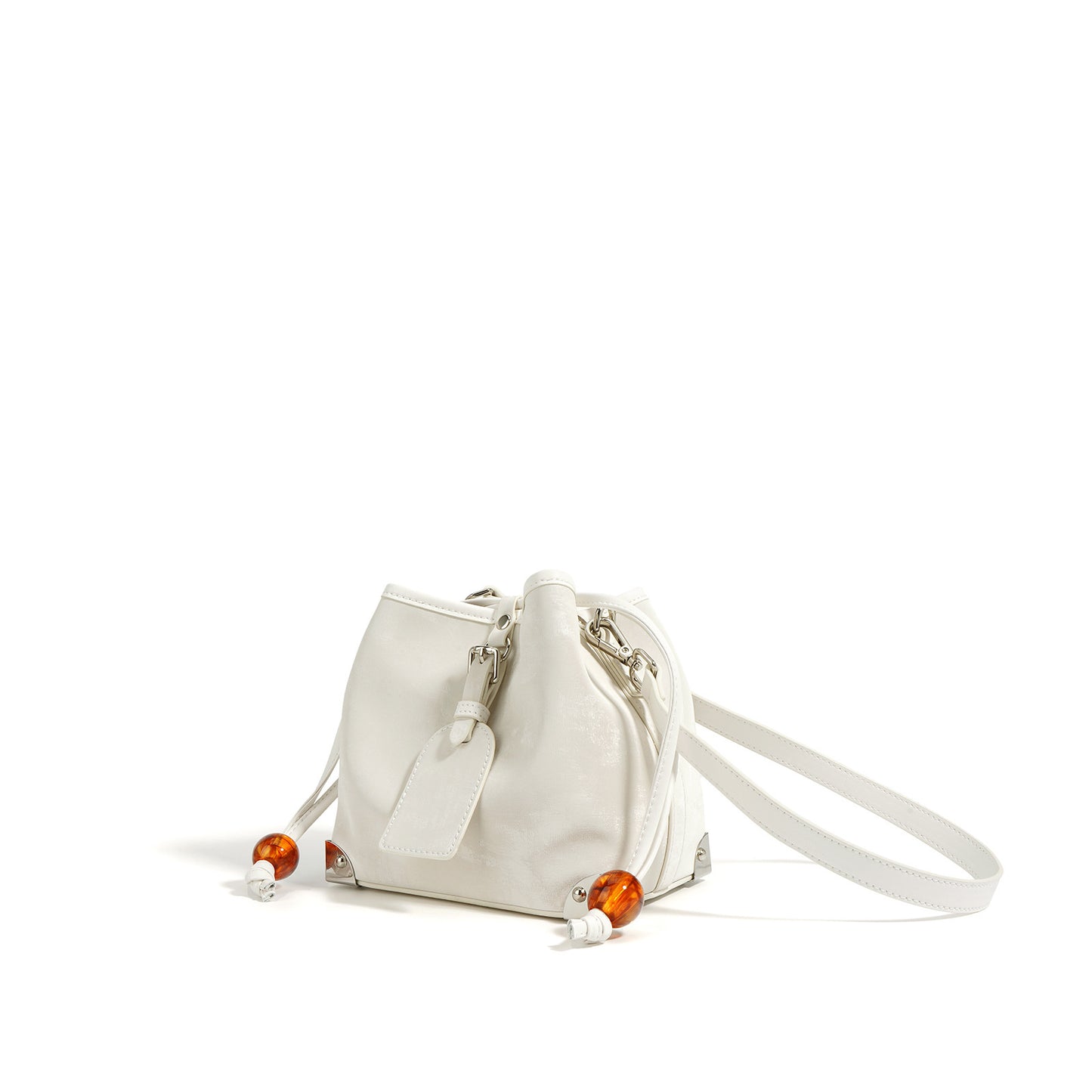 Neue chinesische One-Shoulder-Crossbody aus Satinleder