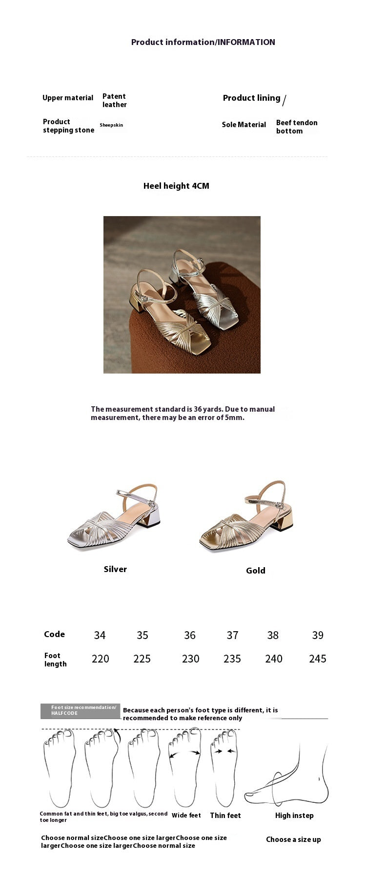 Sandalen mit dickem, mittelhohem Absatz, quadratischer Zehenpartie, offener Zehenpartie, Schnallenriemen und Peep-Toe