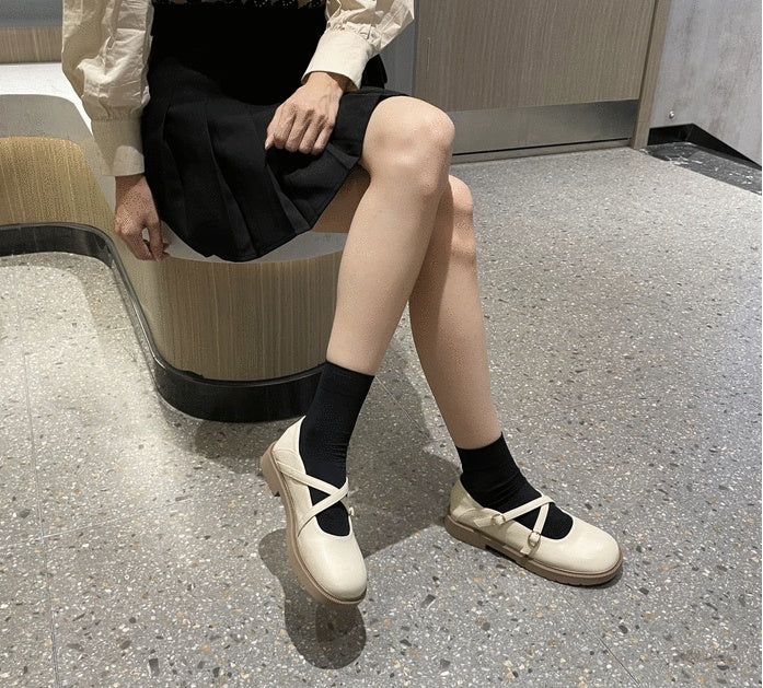 Neu Japanischen College Stil JK Uniform Einzelnen Schuhe Frauen