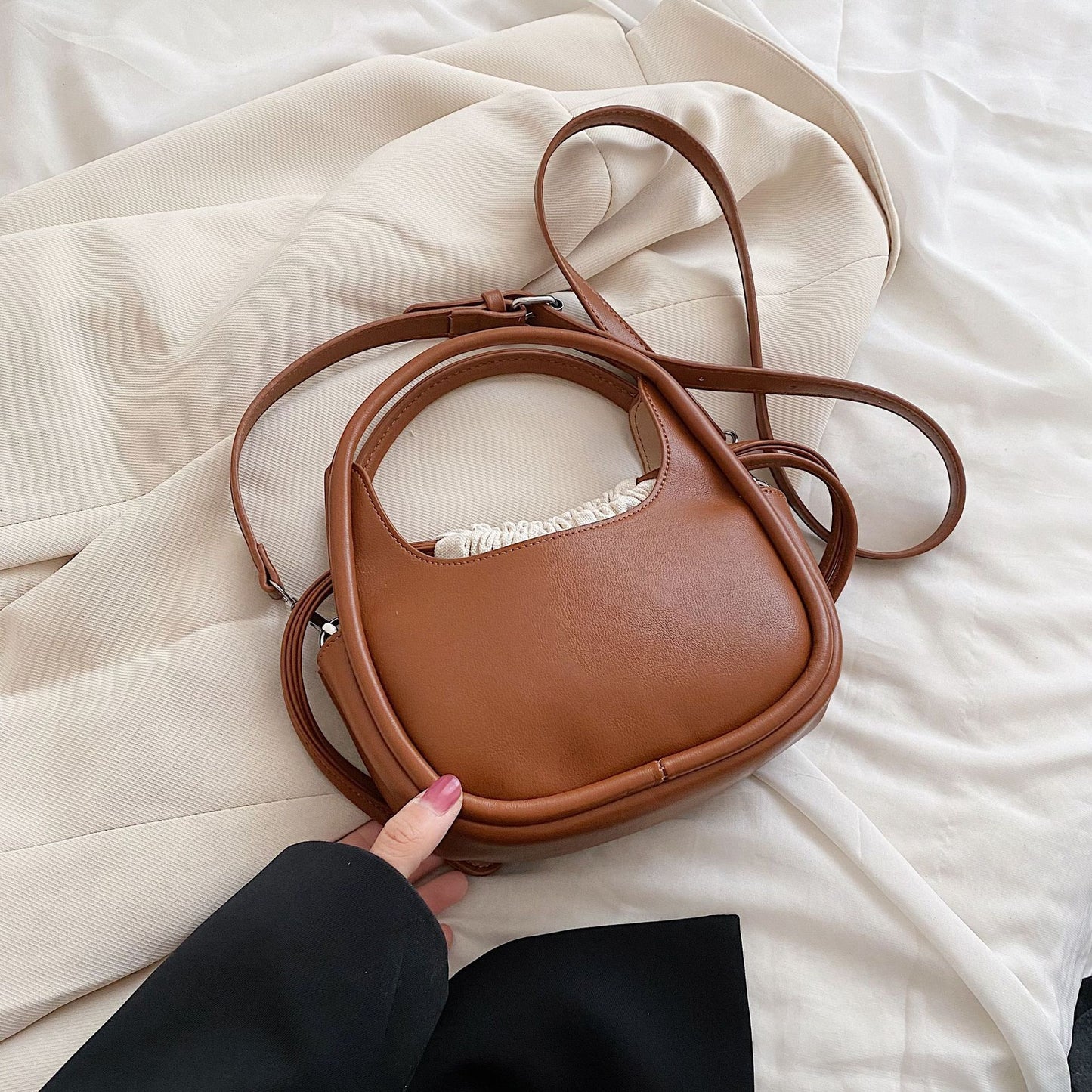 Bolso bandolera pequeño de moda para mujer, nuevo y moderno, informal