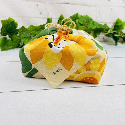 Sample Bento Bag With Drawstring Pocket