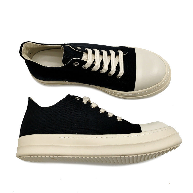 Low-top Men's Canvas Casual Sports Thick-soled Couple Sneakers