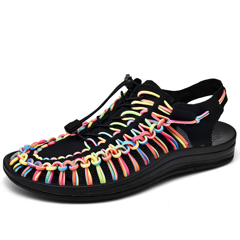 Women's Casual Sneakers Roman Braided Sandals