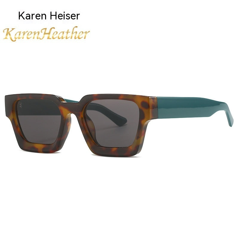 Klassische neue quadratische Retro-Sonnenbrille