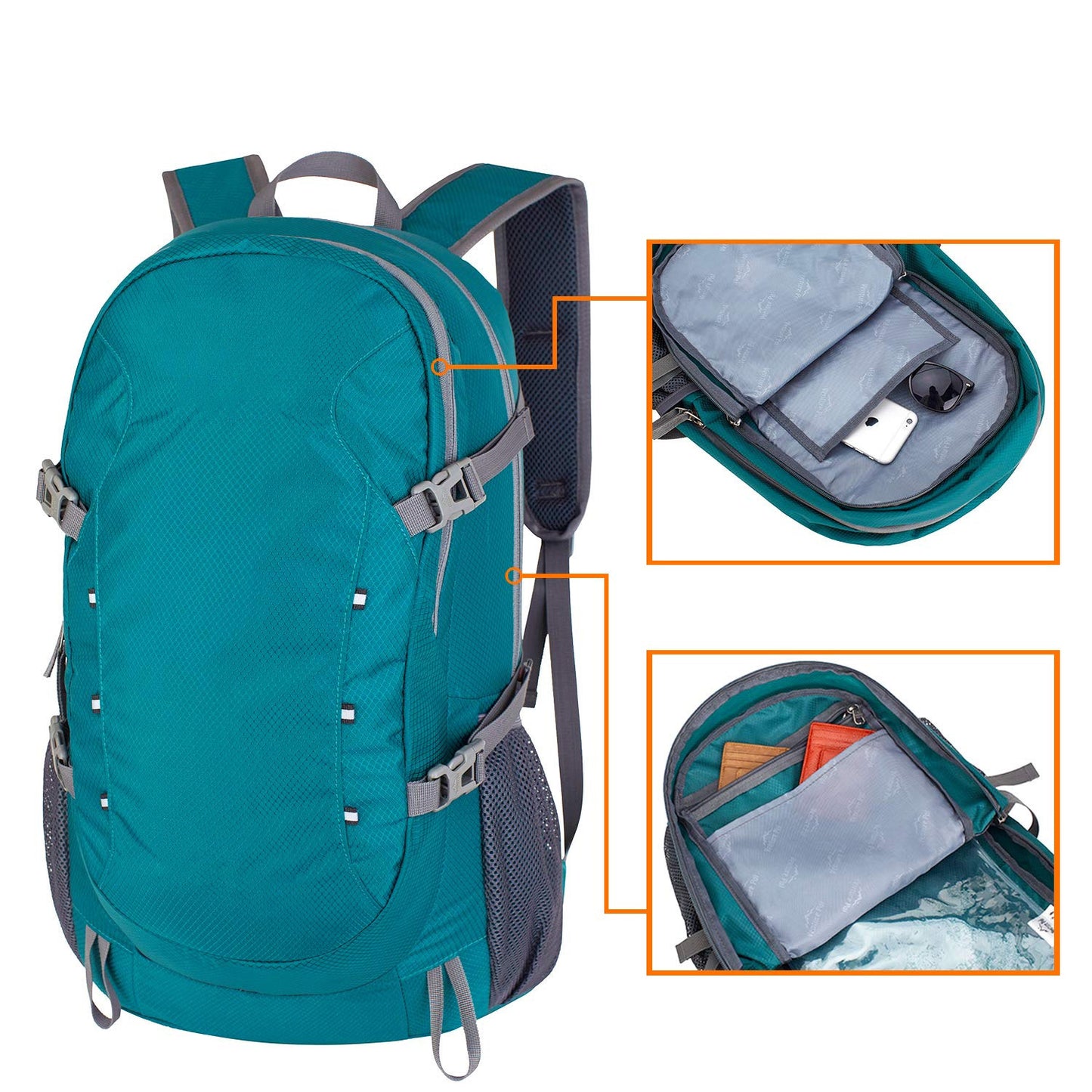 Leichter, faltbarer Rucksack für Outdoor-Camping