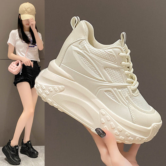 Summer New Fashion Clunky Sneakers Women's Platform Casual Shoes