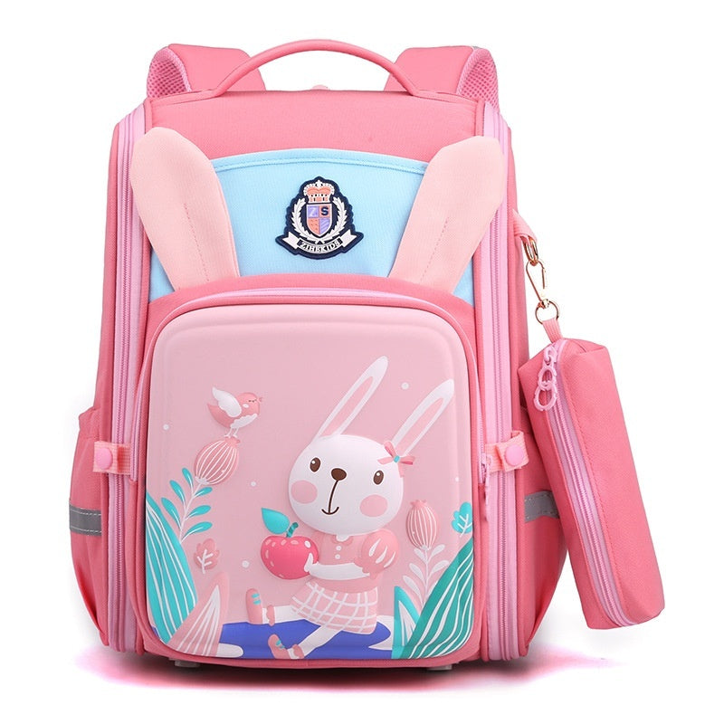 Leichter Kinderrucksack mit 3D-Cartoon-Aufdruck