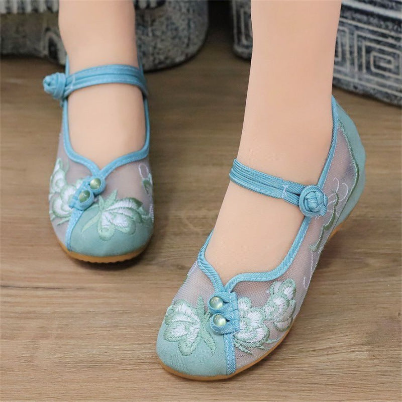 Women's Retro Soft Soled Mesh Breathable Sandals