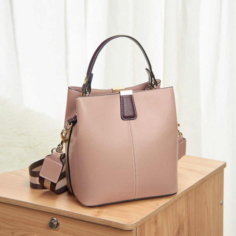 Women's New Leather Fashion Large Capacity Portable Shoulder Bag