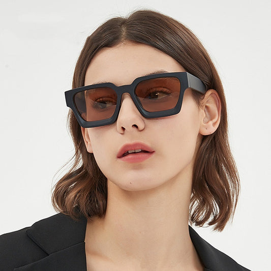 Klassische neue quadratische Retro-Sonnenbrille