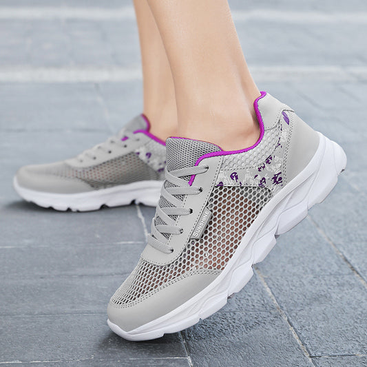 Women's Lightweight Summer Breathable Mesh Mom Sneakers