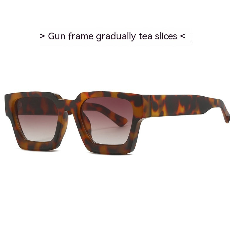 Klassische neue quadratische Retro-Sonnenbrille