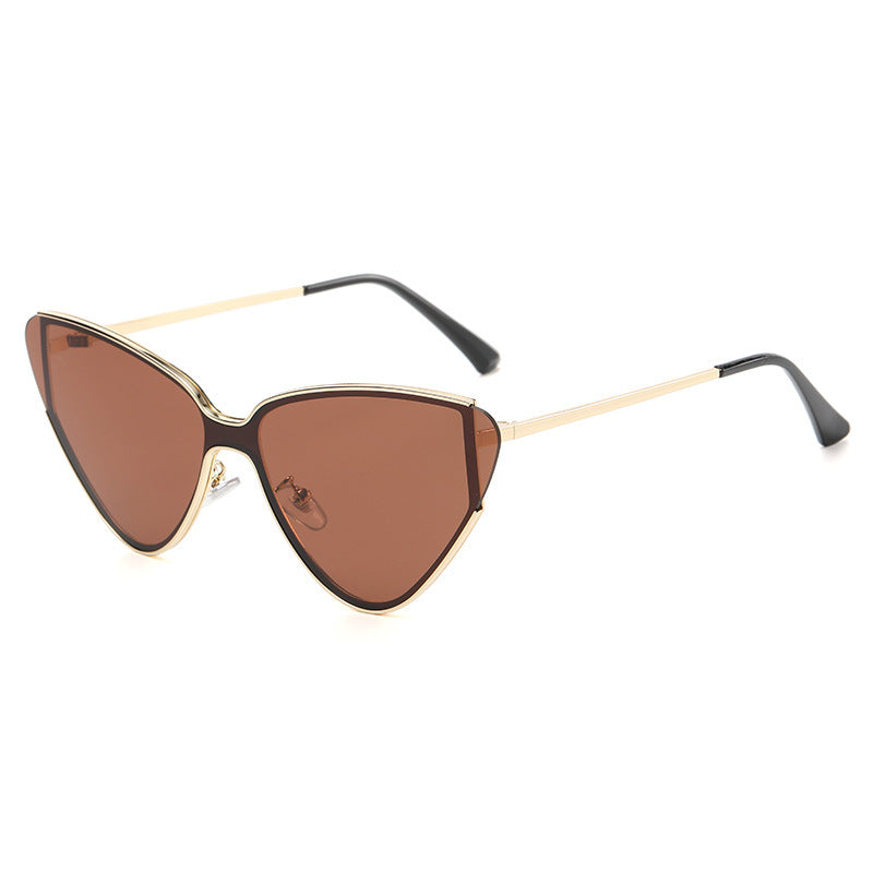 Katzenaugen-Retro-Sonnenbrille für Damen