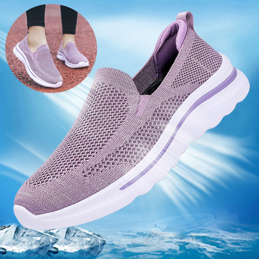 Atmungsaktive Mesh-Sportschuhe für Damen zum Joggen und Spazierengehen