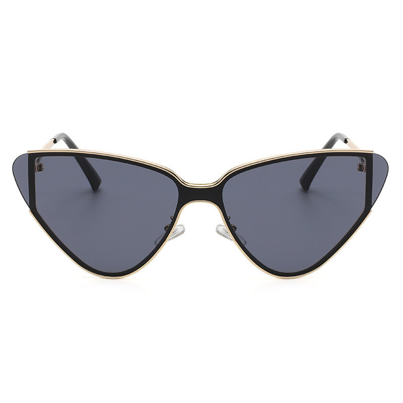 Katzenaugen-Retro-Sonnenbrille für Damen