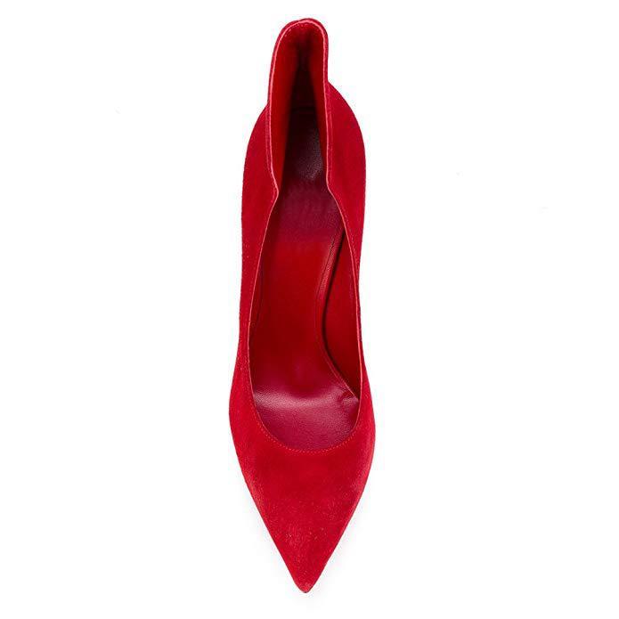 Modische Pumps mit spitzer Spitze und Stilettoabsatz für Damen