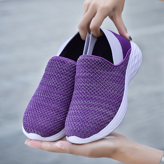 Women's Fashion Casual Flyknit Mesh Sneakers