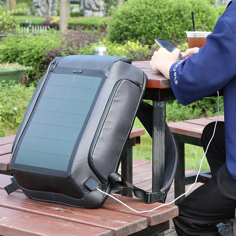 Herrenmode Outdoor Leichte Flexible Board Solar Umhängetasche